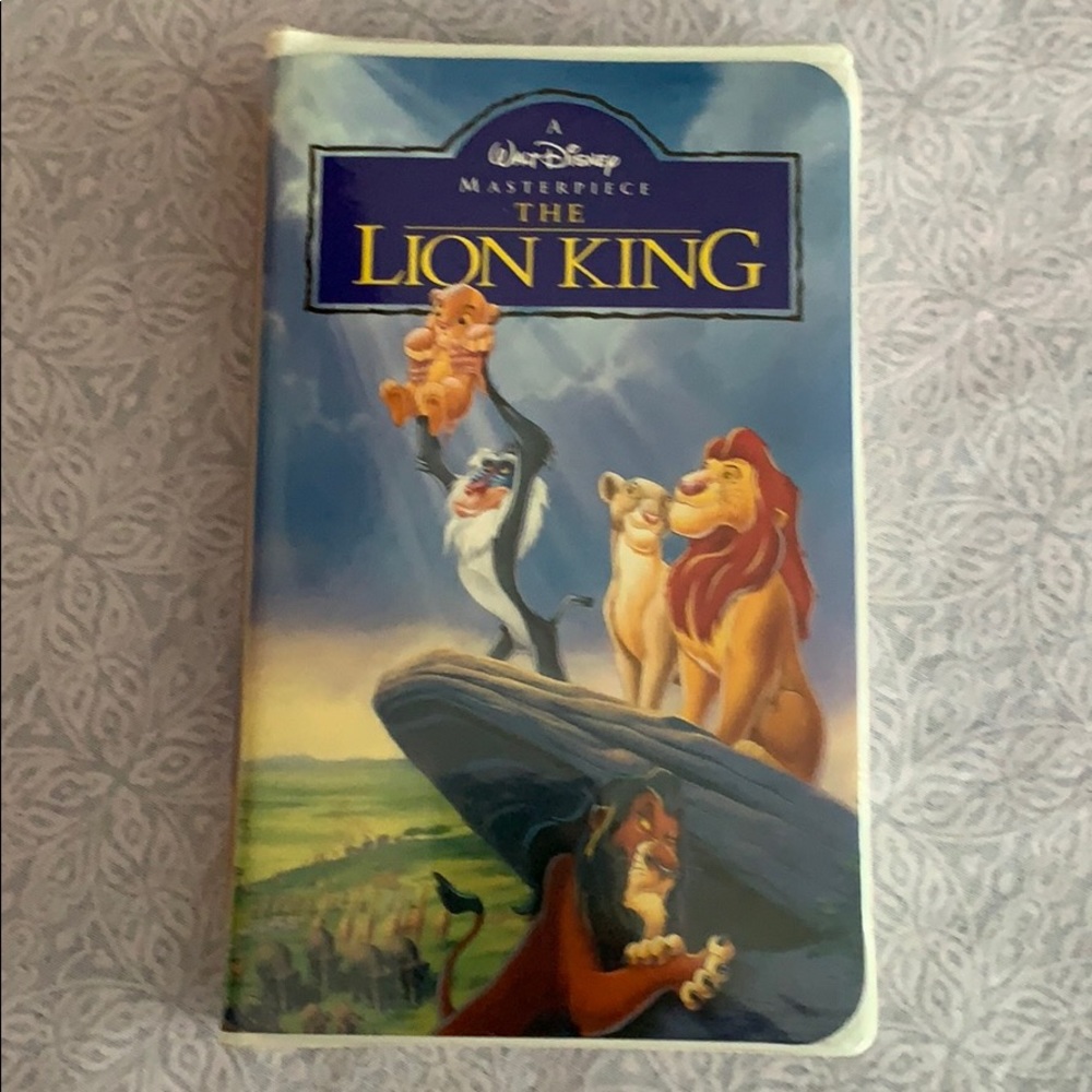 Mint condition Walt Disney Lion King VHS: 1995